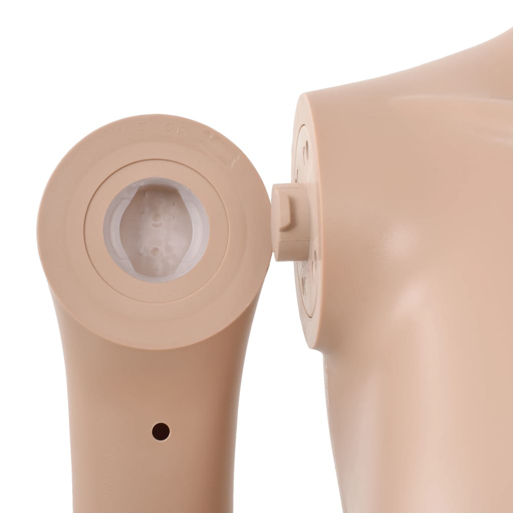Mannequin Dame med glasbund Beige 180 cm