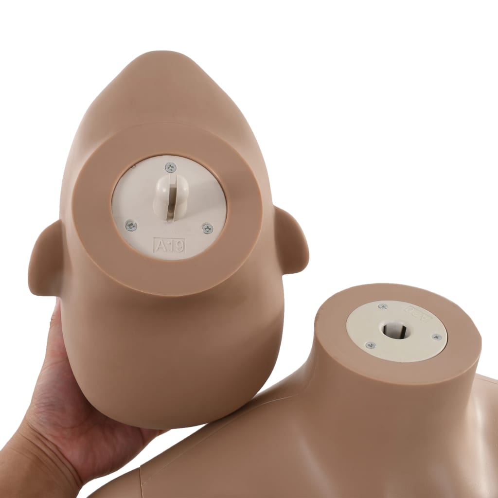 Mannequin Dame med glasbund Beige 180 cm