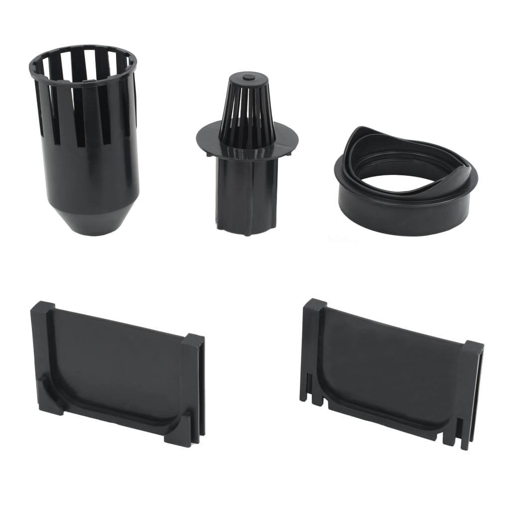 Afløbskanaler 6 stk. Plast 6 m