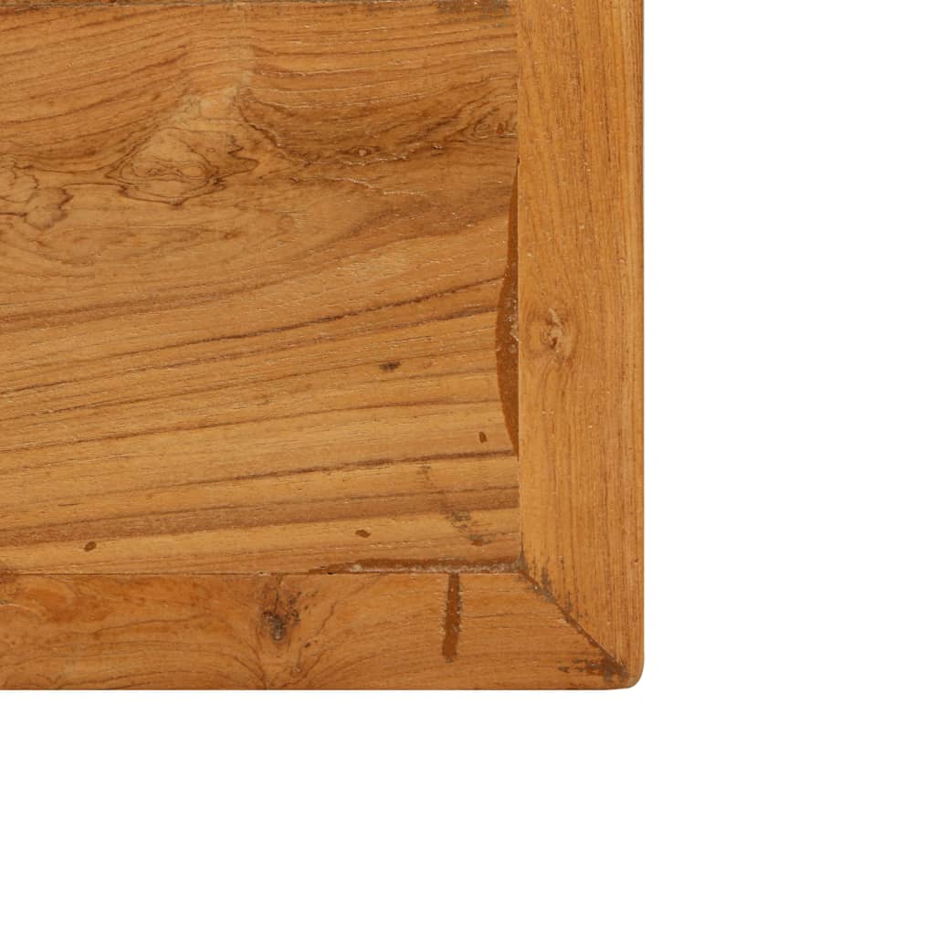 Barbord Genanvendt massivt træ teak 150x70x106 cm