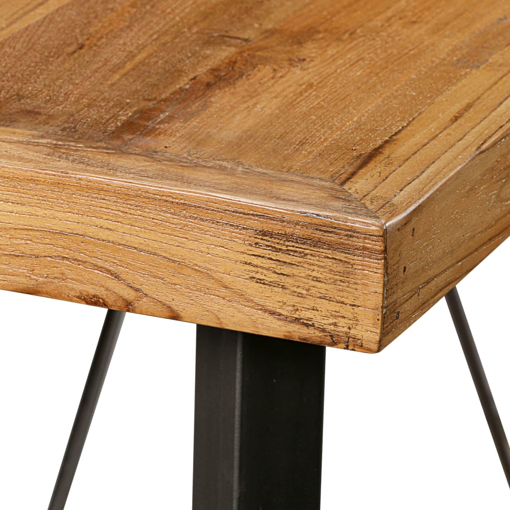 Barbord Genanvendt massivt træ teak 150x70x106 cm