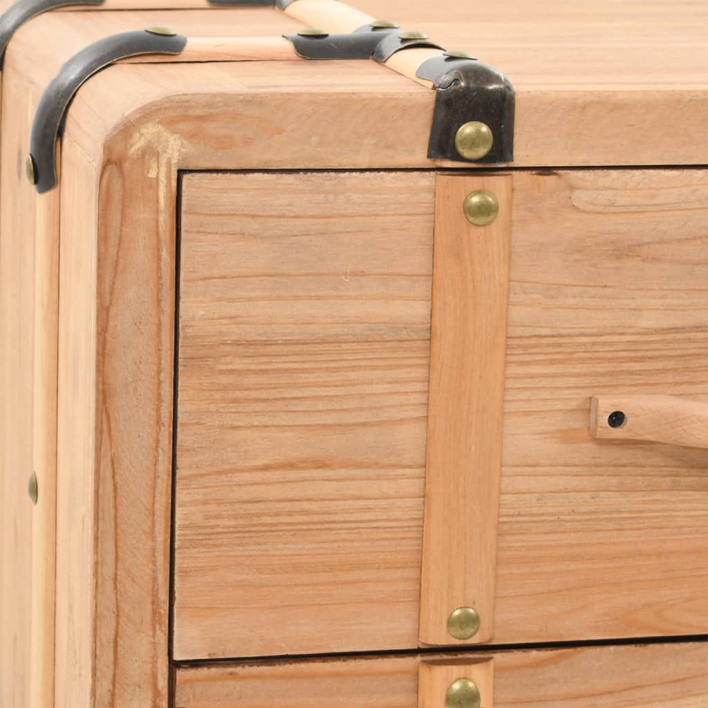 Kommode Massiv trægran 91x35x73 cm