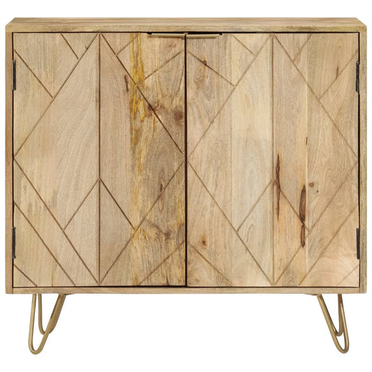 Sideboard 80x30x75 cm Massivholz Mango