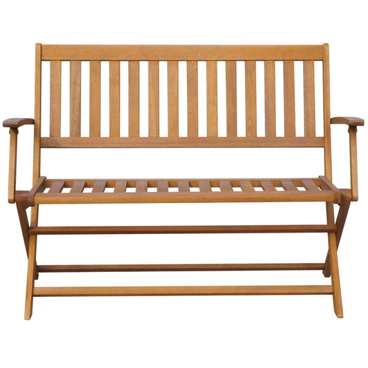 Havebænk 120 cm massivt akacietræ