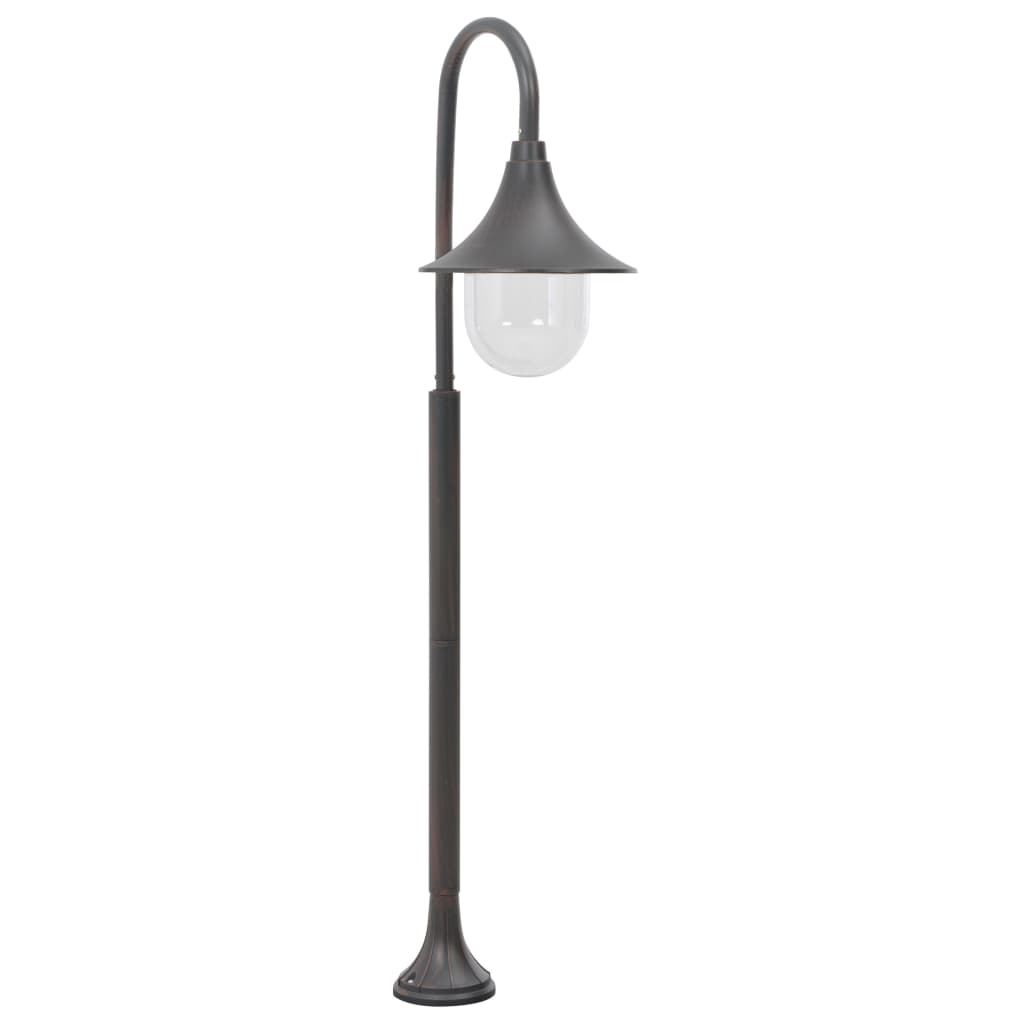 Havepullert Lys E27 120 cm Aluminium Bronze
