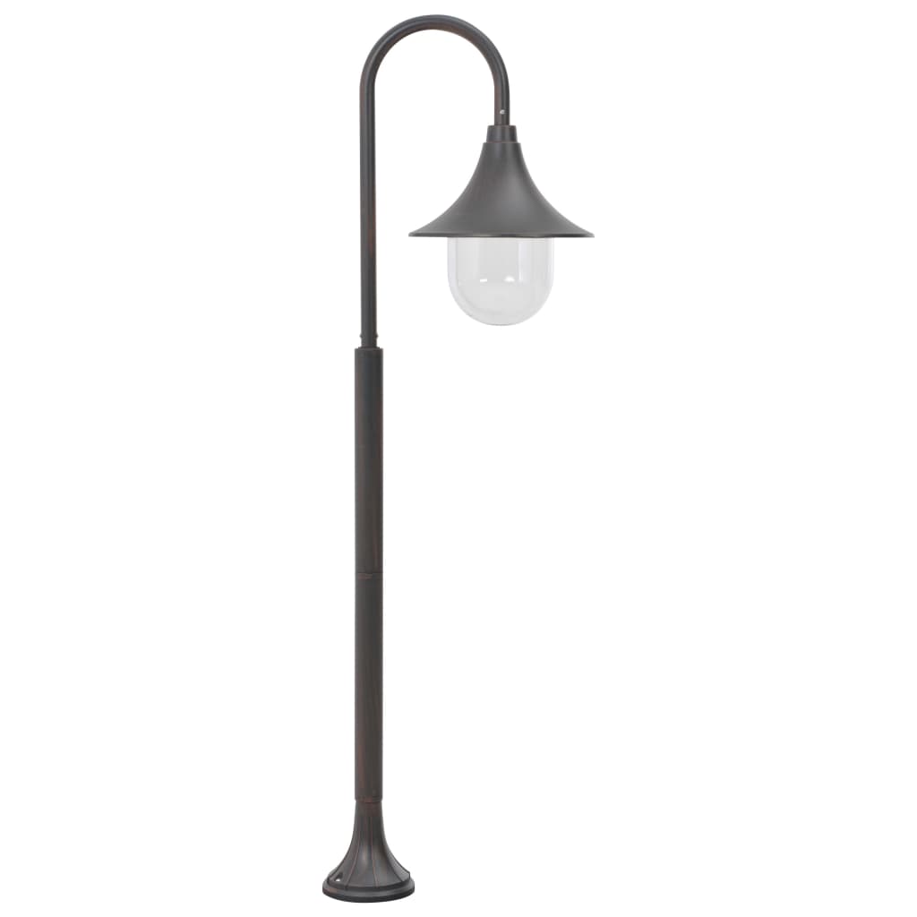Havepullert Lys E27 120 cm Aluminium Bronze