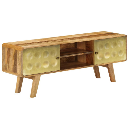 TV-Schrank Massivholz Mango 120x30x45 cm