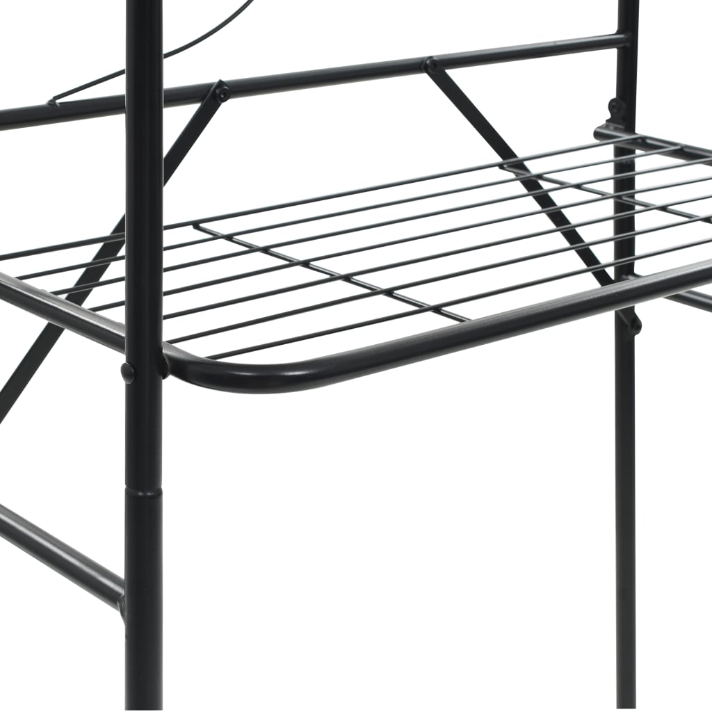 Toilethylde Sort 60x33x174 cm
