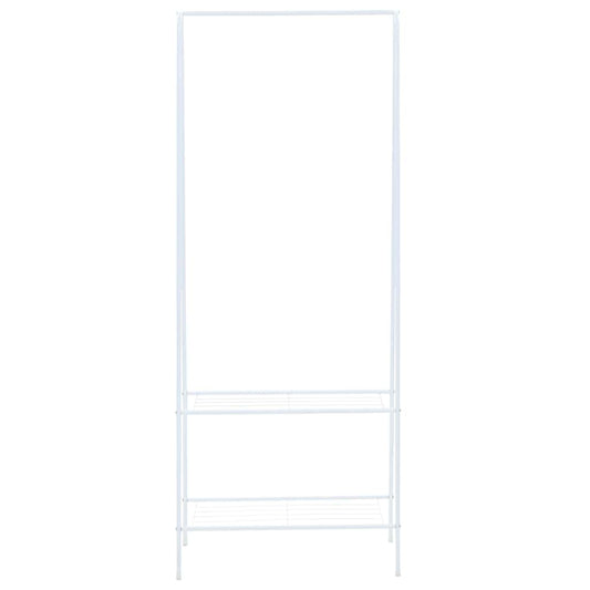 Kleiderständer 59 x 35 x 150 cm Weiß