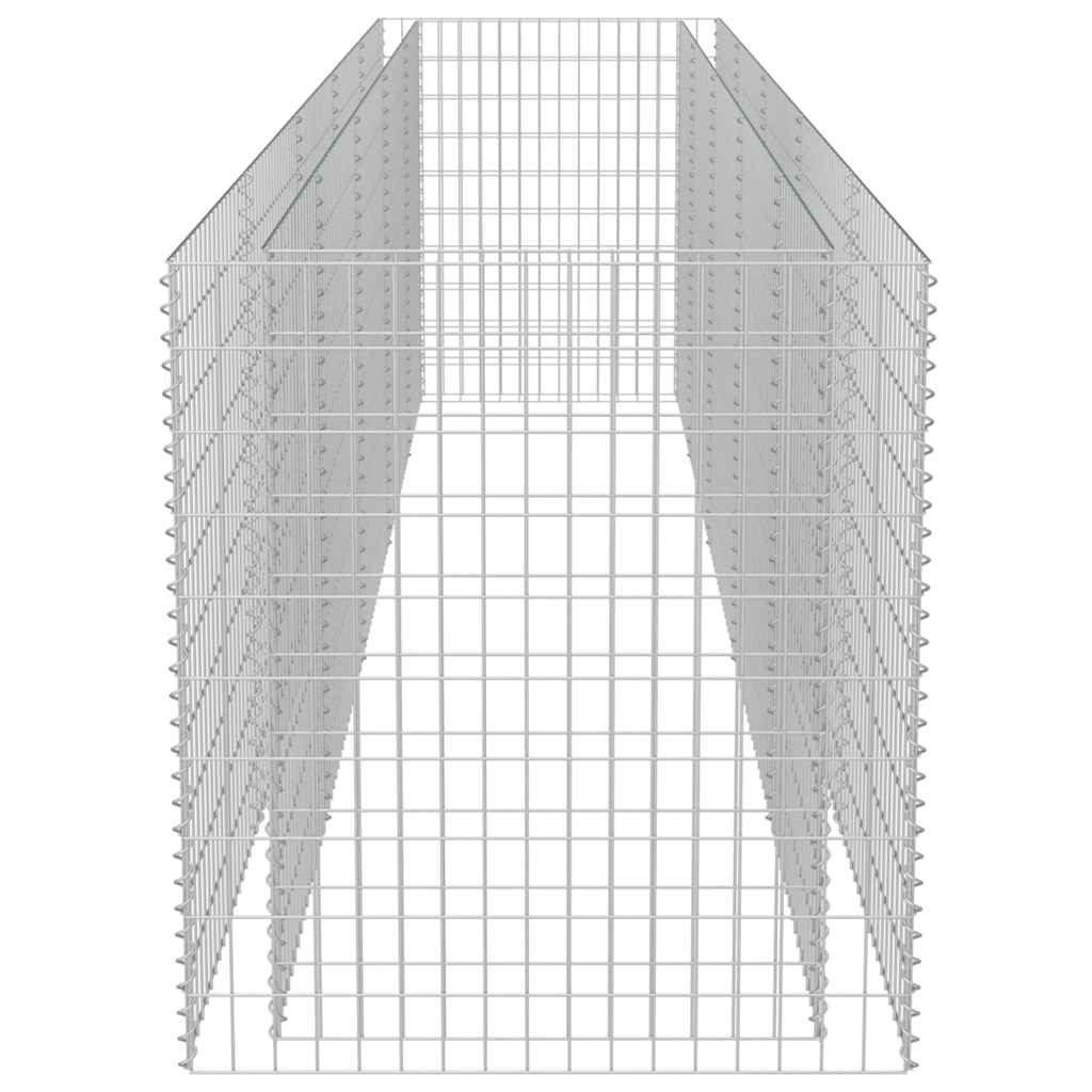 Gabion Højseng Galvaniseret Stål 450×90×100 cm