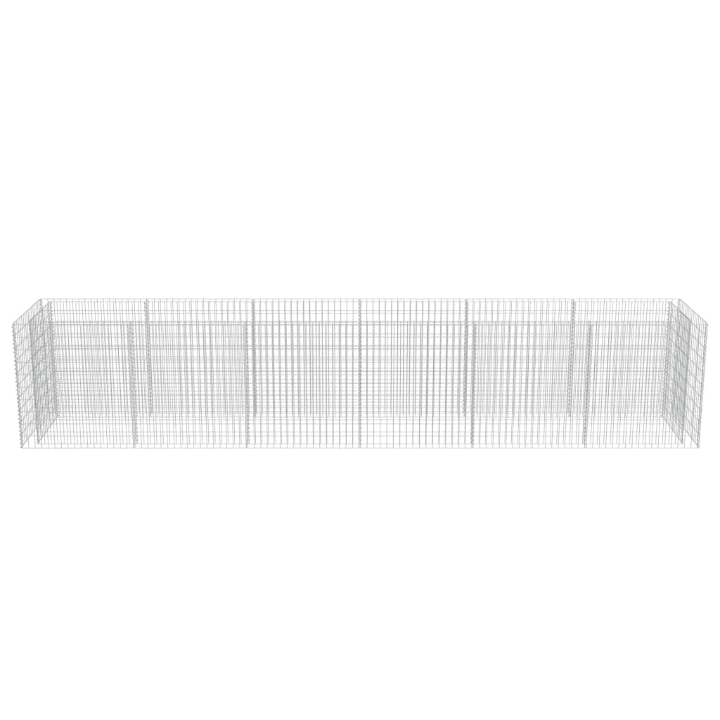 Gabion Højseng Galvaniseret Stål 540×90×100 cm