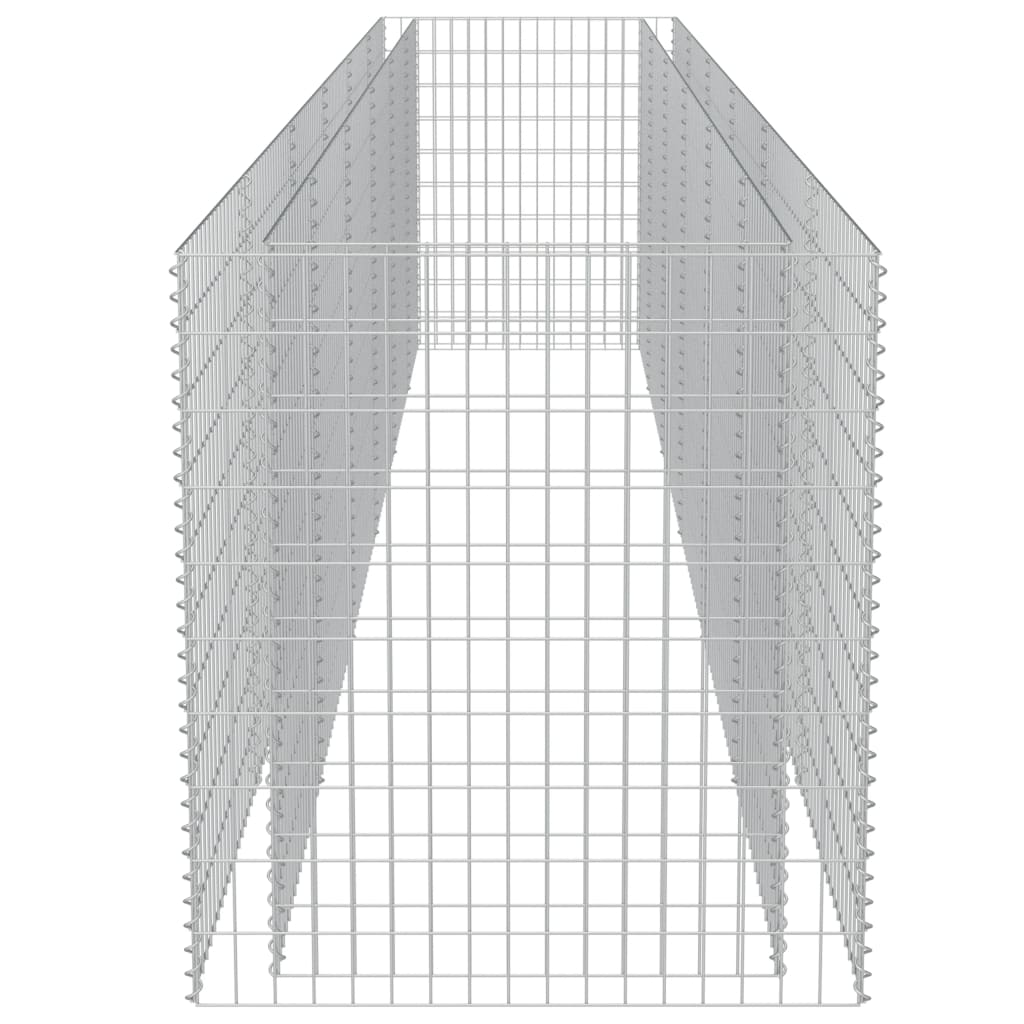 Gabion Højseng Galvaniseret Stål 540×90×100 cm