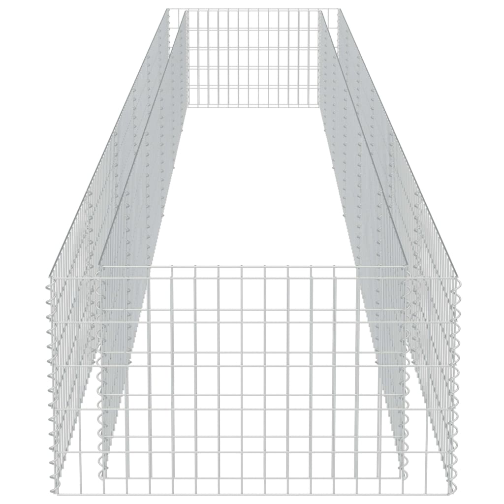 Gabion Højseng Galvaniseret Stål 540×90×50 cm