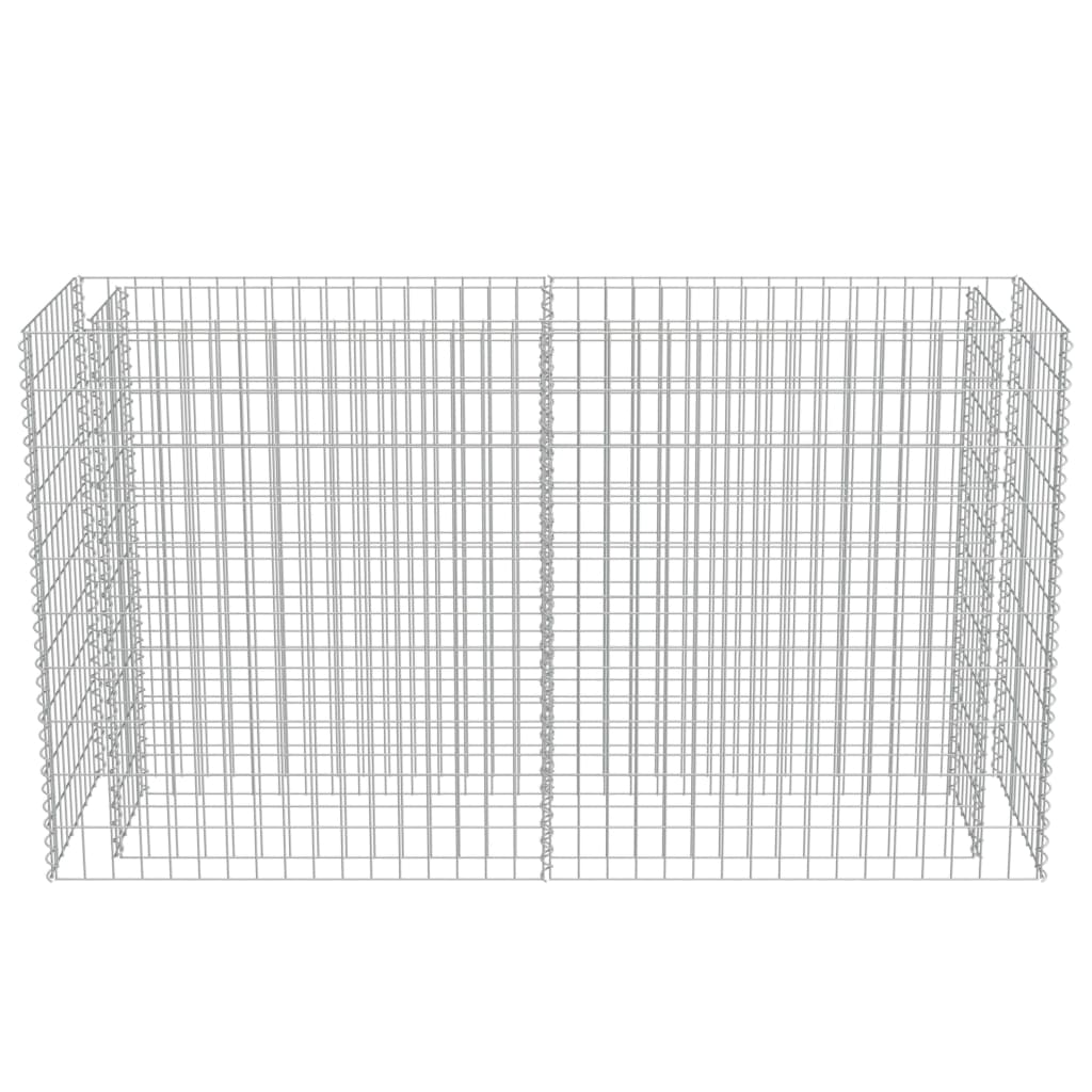 Gabion Højseng Galvaniseret Stål 180×50×100 cm