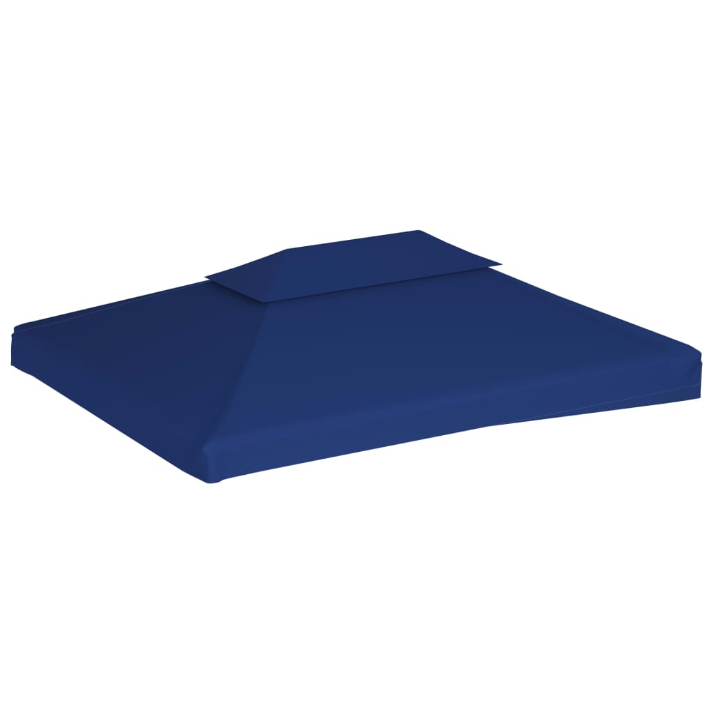 Pavillon tagpresenning med skorstenssuger 310 g/m² 4x3 m Blå