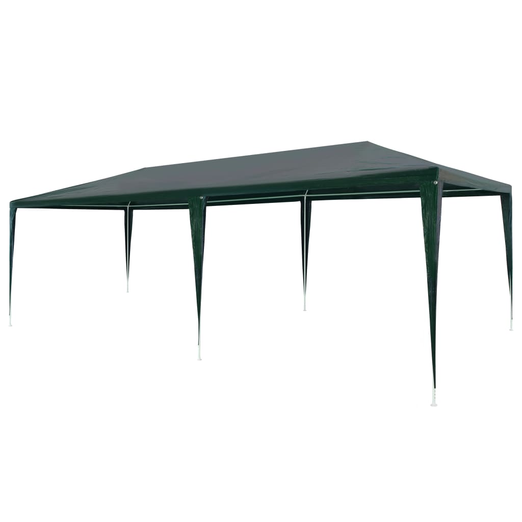 Partyzelt 3x6 m PE Grün