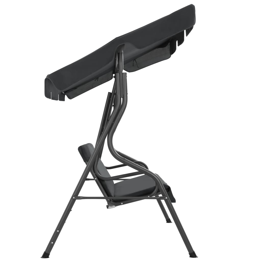 Hollywood gynge antracit 170×110×153 cm
