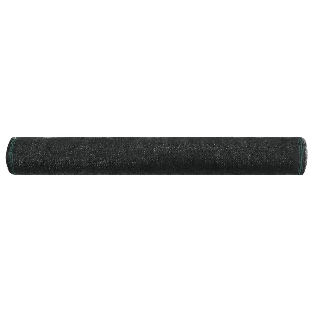 Tennisblende HDPE 1,2x50 m Schwarz