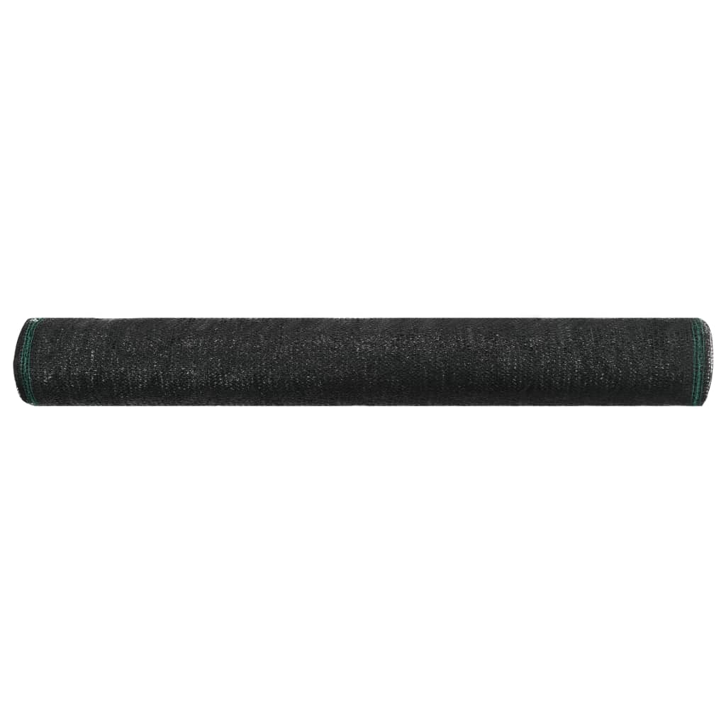 Tennisblende HDPE 1,4x25 m Schwarz