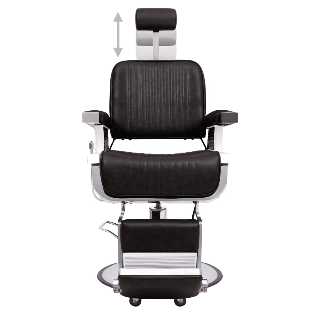 Friseurstuhl Schwarz 68x69x116 cm Kunstleder