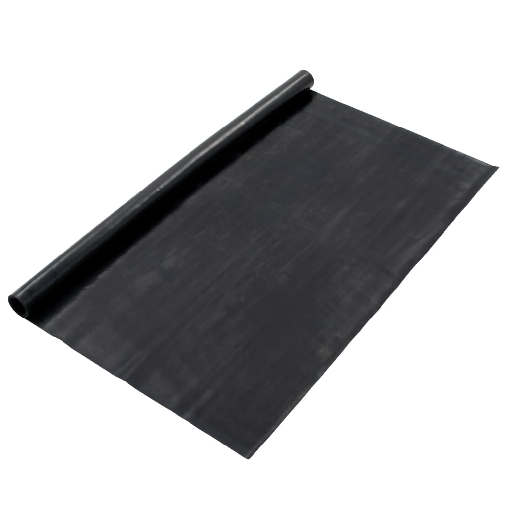 Gulvmåtte Skridsikker Gummi 1,2x5 m 1 mm Glat