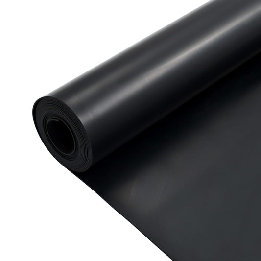 Gulvmåtte Skridsikret Gummi 1,2x5 m 2 mm Glat