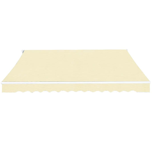Gelenkarmmarkise 400 cm Cremeweiß