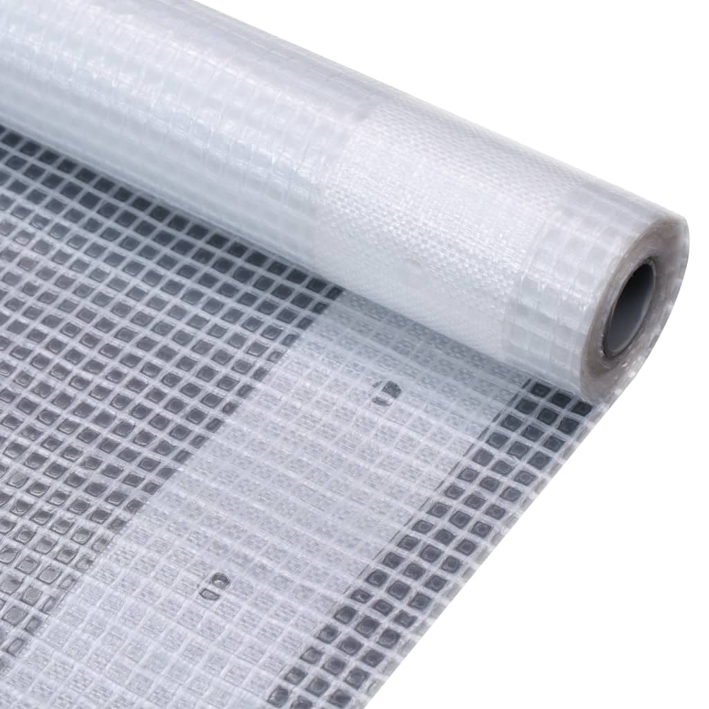 Leno presenning hvid 3 x 15 m 260 g/m²