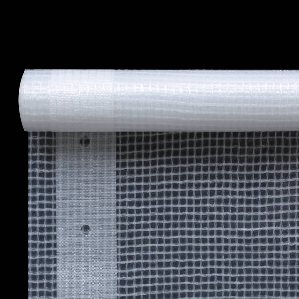 Leno presenning hvid 3 x 15 m 260 g/m²