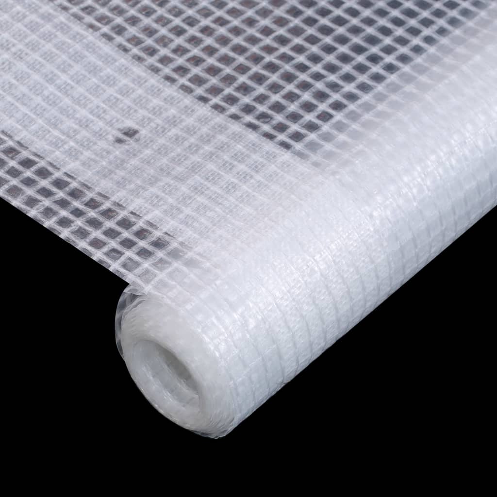 Leno presenning hvid 3 x 15 m 260 g/m²