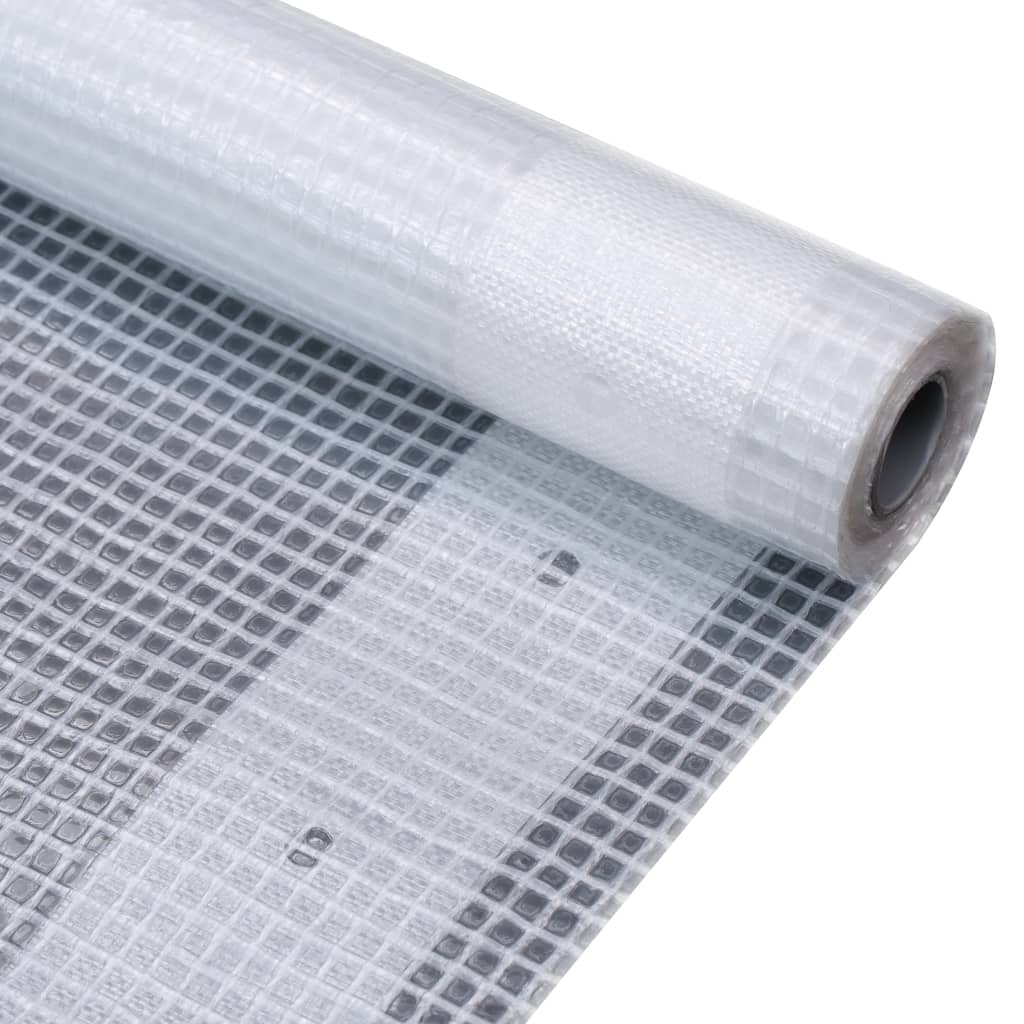 Leno presenning hvid 4 x 8 m 260 g/m²