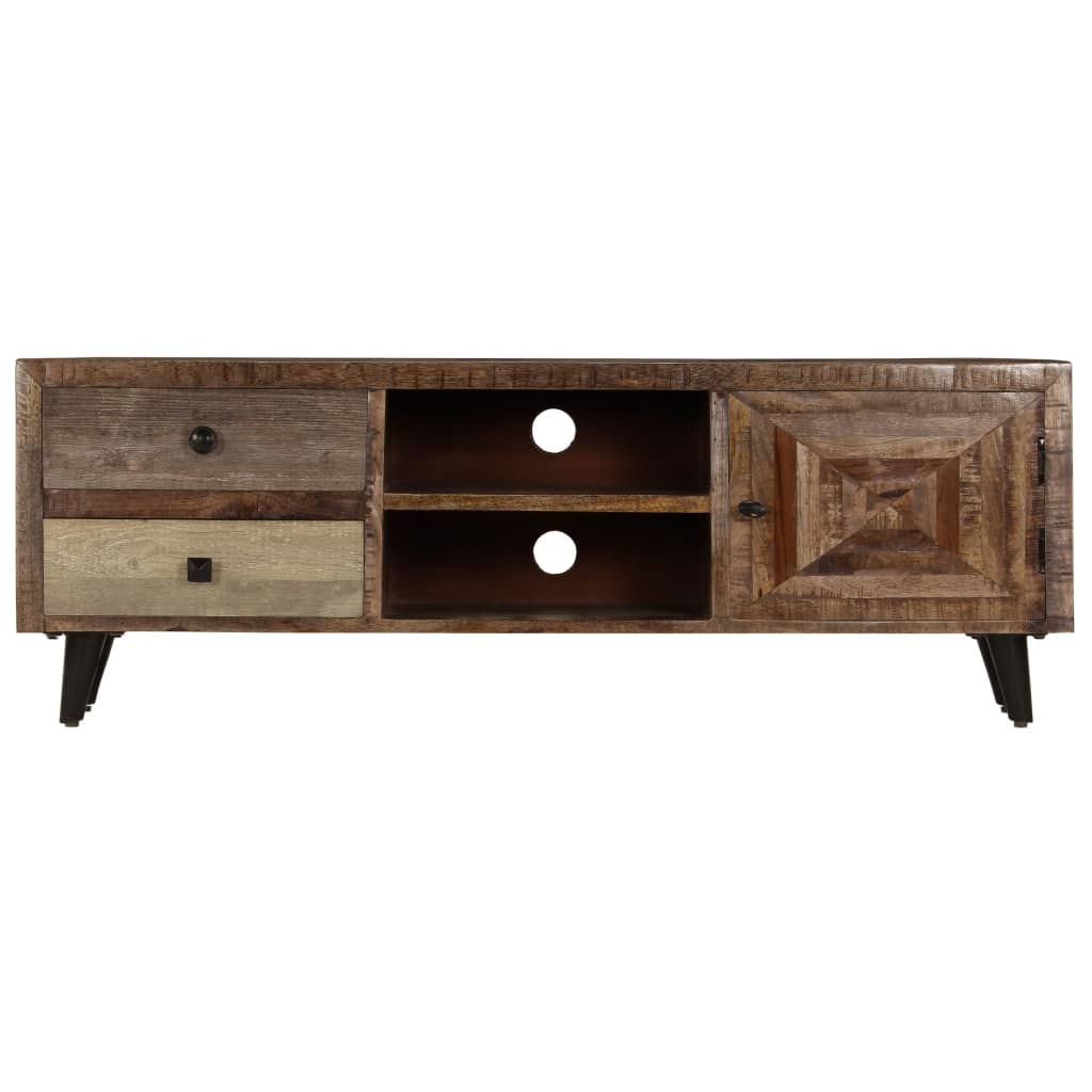 Tv-møbel 118x30x40 cm massivt mangotræ