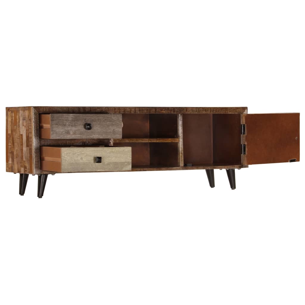 Tv-møbel 118x30x40 cm massivt mangotræ
