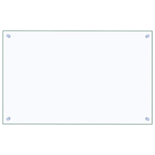 Küchenrückwand Transparent 80×50 cm Hartglas