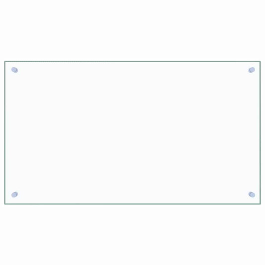 Küchenrückwand Transparent 90×50 cm Hartglas