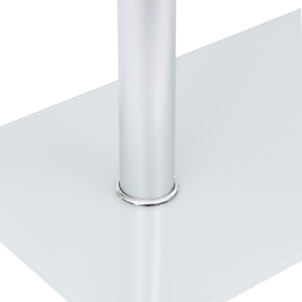 Sidebord U-form Transparent 45x30x58 cm Hærdet glas