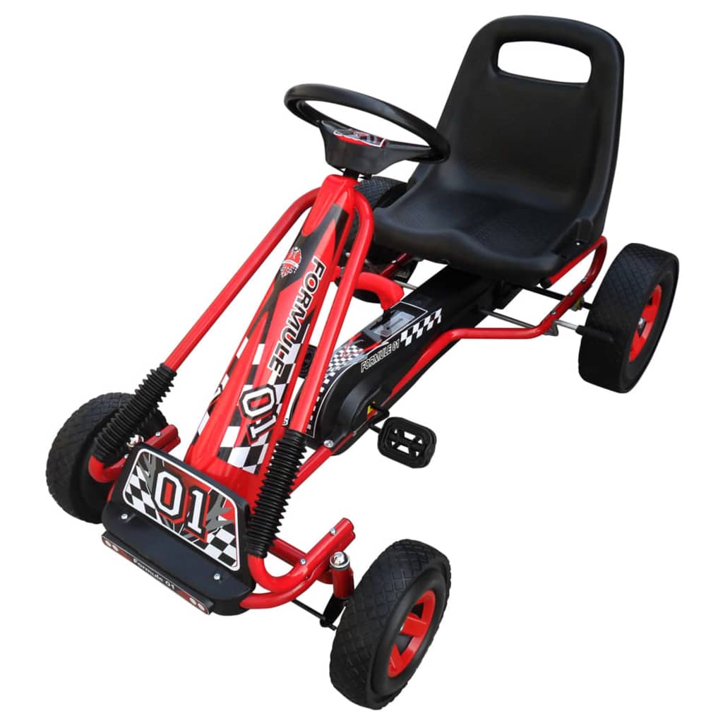 Go Kart Rød 96 x 60 x 56 cm