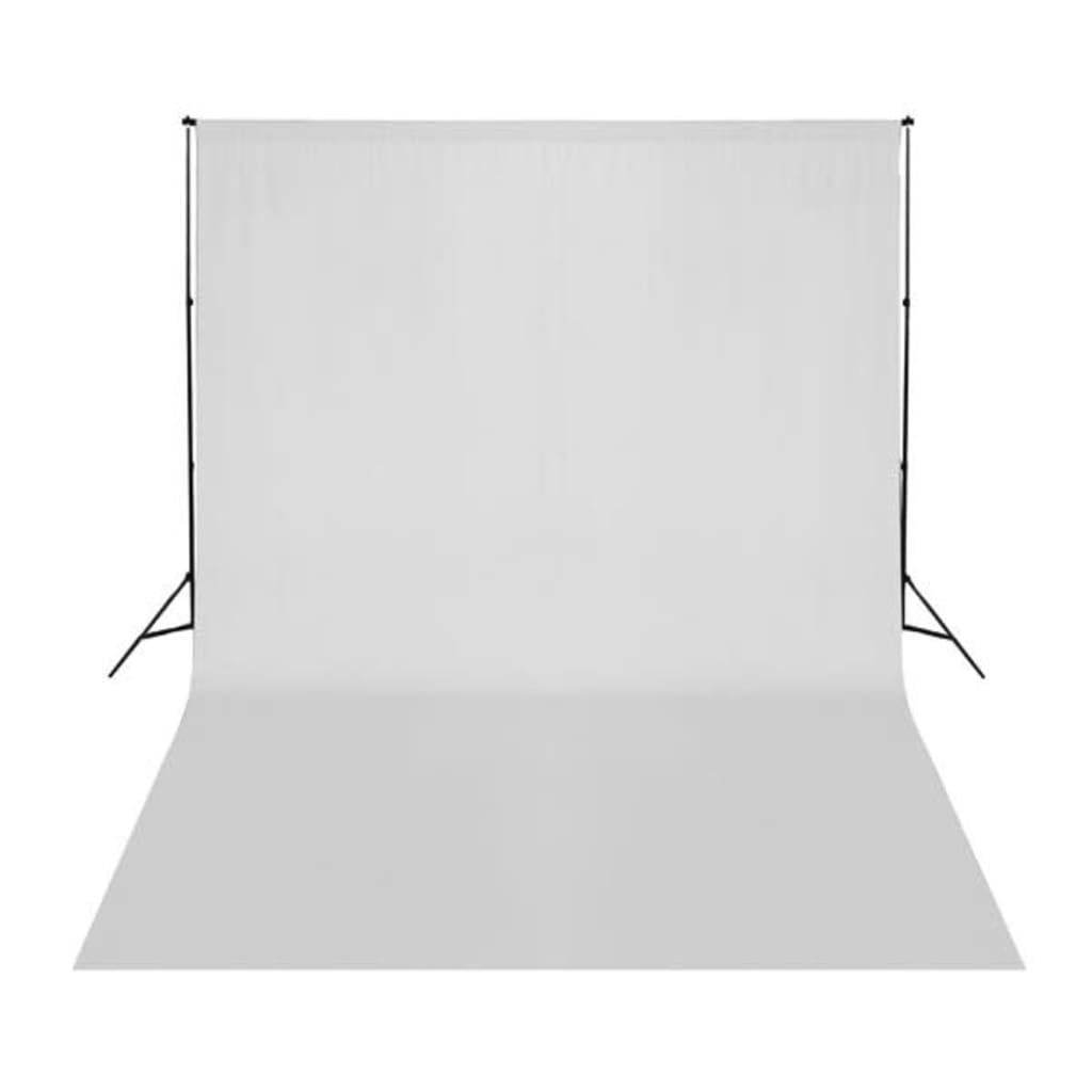 Fotohintergrund ohne Ständer Baumwolle Weiß 500x300 cm