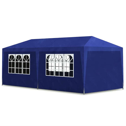 Partyzelt 3x6 m Blau