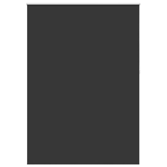 Verdunkelungsrollo 160 x 230 cm schwarz