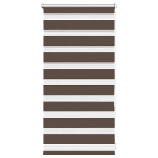 Doppelrollo 40 x 100 cm Kaffeebraun