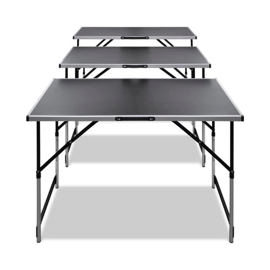 Tapeziertische 3 Stk. Klappbar Höhenverstellbar