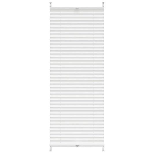 Plissee Faltrollo Rollo Plisseerollo 40x150cm Weiß