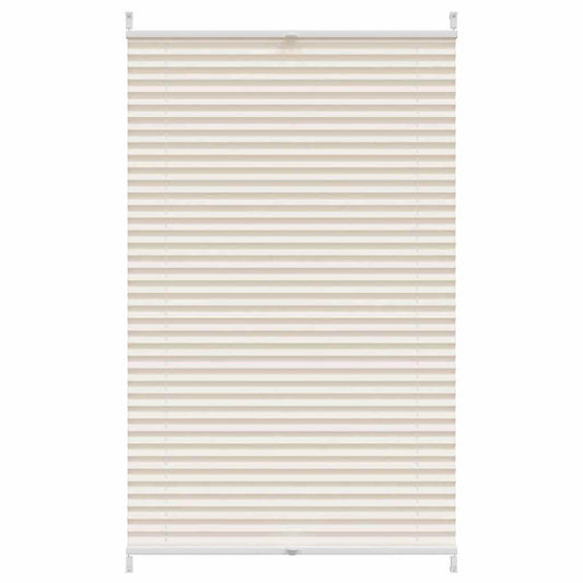 Plissee Faltrollo Rollo Plisseerollo 70x125cm Creme