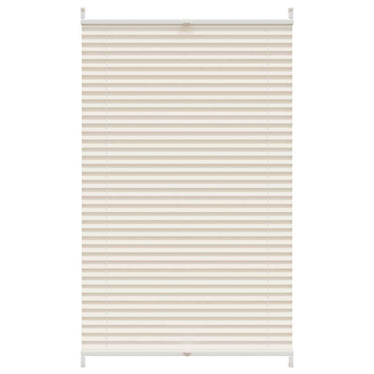 Verdunkelungsplissee 90x100 cm Creme