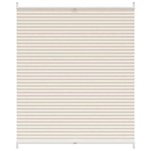 Plissee Faltrollo Rollo Plisseerollo 100x125cm Creme
