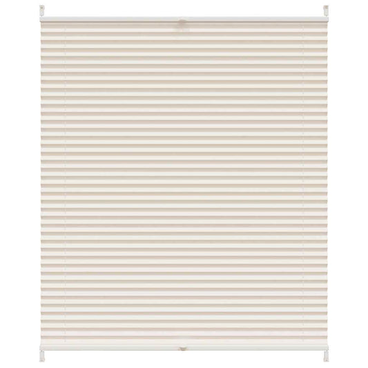 Plissee Faltrollo Rollo Plisseerollo 110x100cm Creme