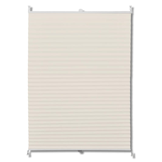 Plissee Faltrollo Rollo Plisseerollo 110x125cm Creme
