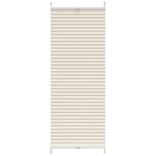 Plissee Faltrollo Rollo Plisseerollo 40x125cm Creme