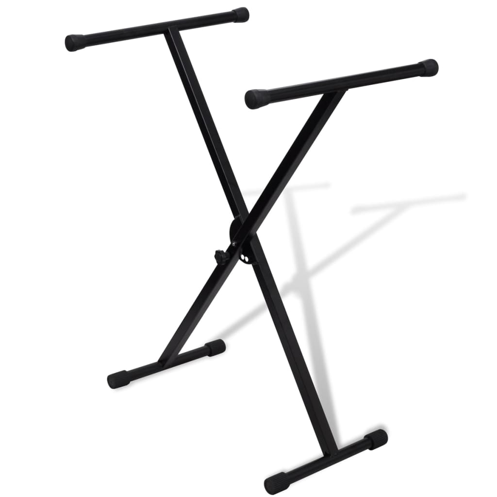 Justerbart tastaturstativ med enkelt afstivning X-Frame